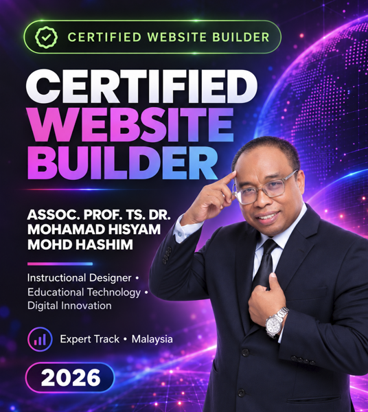 Certified Website Builder 2026 — Assoc. Prof. Ts. Dr. Mohamad Hisham Mohd Hashim